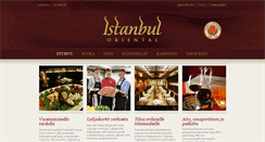 Desktop Screenshot of istanbuloriental.fi