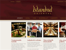 Tablet Screenshot of istanbuloriental.fi